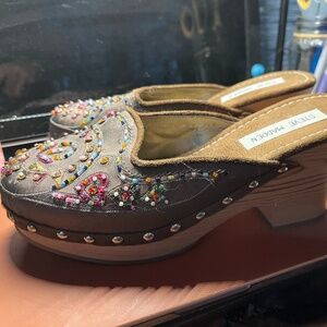 Steve Madden, embellished heels, size 7